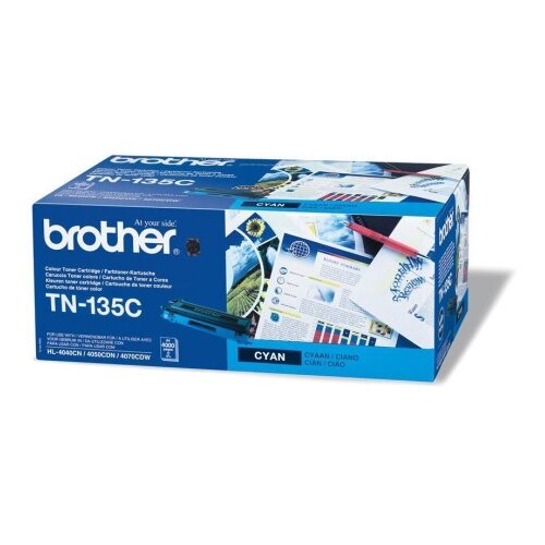 Brother Toner TN135C, cyan, 4.000 strani HL4040/50/70 DCP9040/2/5 MFC9440/50/9850 Cene