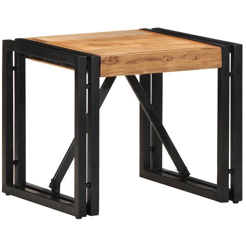 vidaXL kavna mizica 40x40x35 cm masivni les akacija Cene