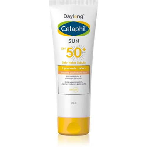 Daylong Cetaphil SUN Liposomal Lotion mlijeko za sunčanje za osjetljivu kožu SPF 50+ 200 ml