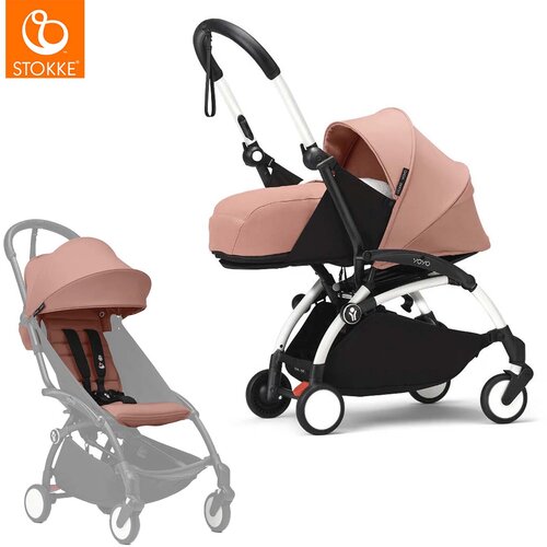 Stokke yoyo³ dječja kolica 2v1 newborn pack 0+ ginger (white frame) Cijene