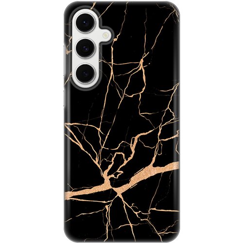  Torbica Silikonska Print za Samsung S721B Galaxy S24 Fe All Black Slike