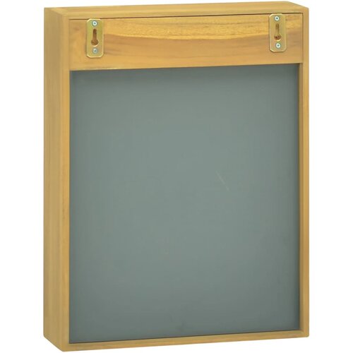  s ogledalom 30 x 10 x 40 cm od masivne tikovine Slike
