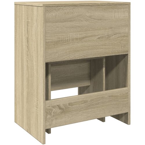  Toaletni stolić sa stolcem boja hrasta sonome 60x40x113,5 cm Slike