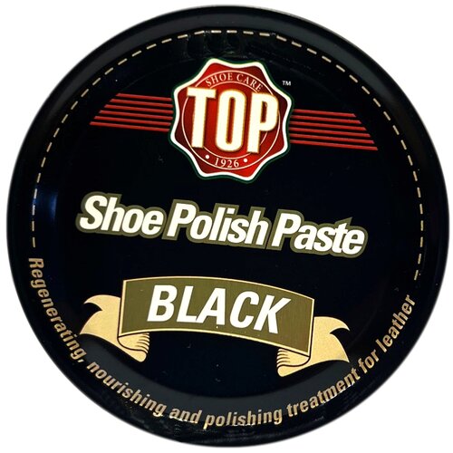 Top krema za negu i poliranje cipela 50ml, crna Cene