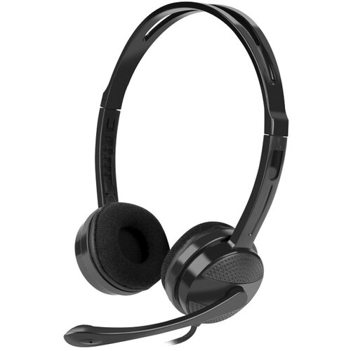 Natec CANARY GO, Stereo Headset with Volume Control, 3.5mm Stereo, Black ( NSL-1665 ) Cene