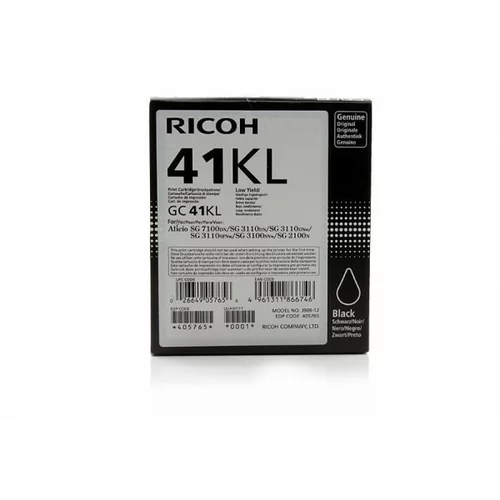Ricoh kartuša GC41BK Black LC / 405765 / Original