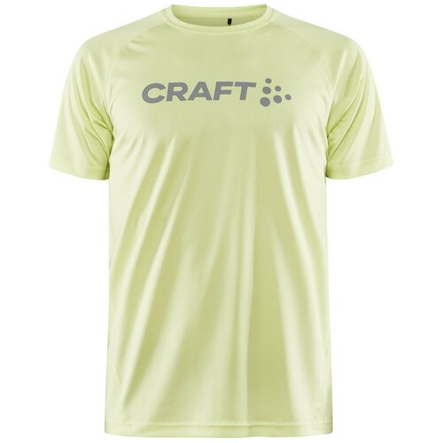 Craft core unify logo tee m, muška majica za fitnes, žuta 1911786 Slike