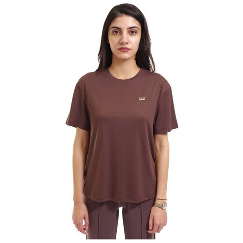 Emporio Armani Majice s kratkimi rokavi 7W000189AF13919U6063 Kostanjeva Cene