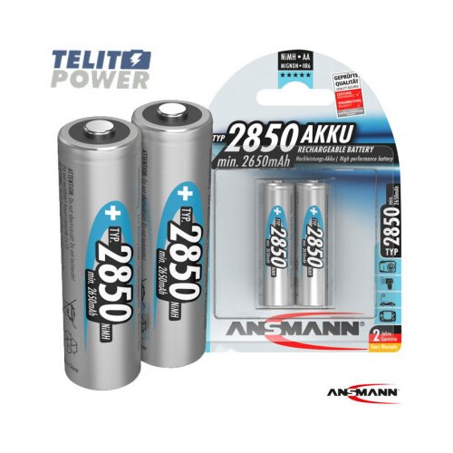 Ansmann punjiva NiMH 1.2V 2850mAh AA / HR6 Tip 2850 ( cena po komadu ) ( 4147 ) Slike