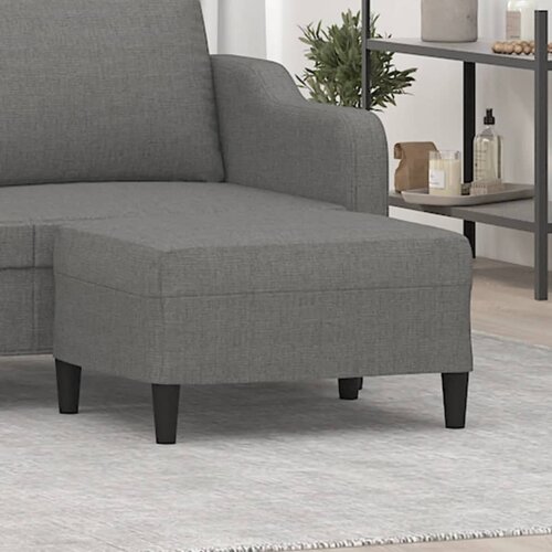 VidaXL Tabure tamnosivi 70 x 55 x 41 cm od tkanine Slike