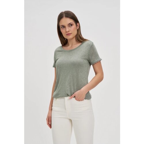 Marisse Olive Short-Sleeved Blouse Cijene