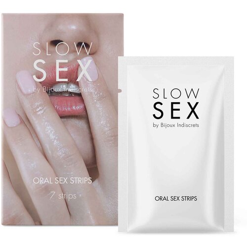 Bijoux Indiscrets slow sex oral sex strips 7 pack Slike