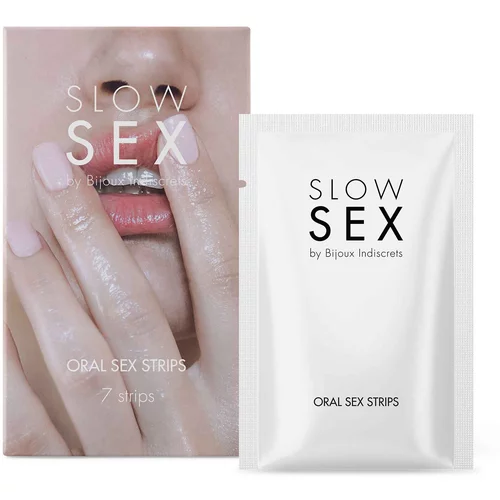 Bijoux Indiscrets slow sex oral sex strips 7 pack