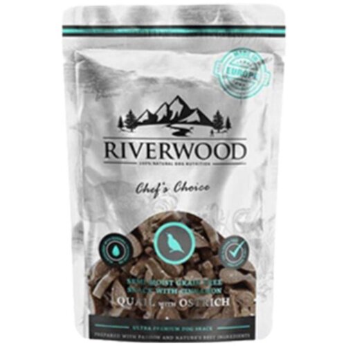 RIVERWOOD chefs choice – prepelica i noj poslastica za pse 200 g Cene