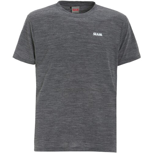 Slam Majice & Polo majice Merino T-Shirt Siva Cene