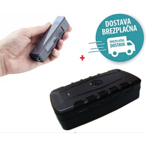 KJB Snemalnik zvoka in sledilna naprava za min 30 dni snemanja oz. sledenja - dvojček Cene