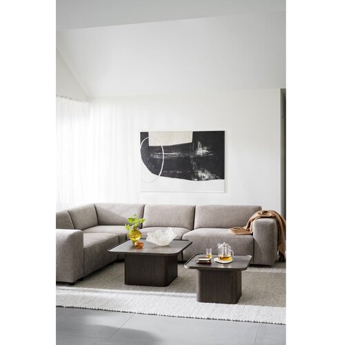 Rowico Tamno smeđi stolić za kavu u dekoru hrasta &amp;oslash; 60 cm Sullivan &amp;ndash; Slike