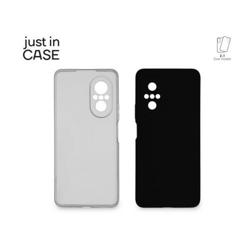 Just in case 2u1 extra case mix paket crni za Huawei nova 9SE ( MIX432BK ) Cene