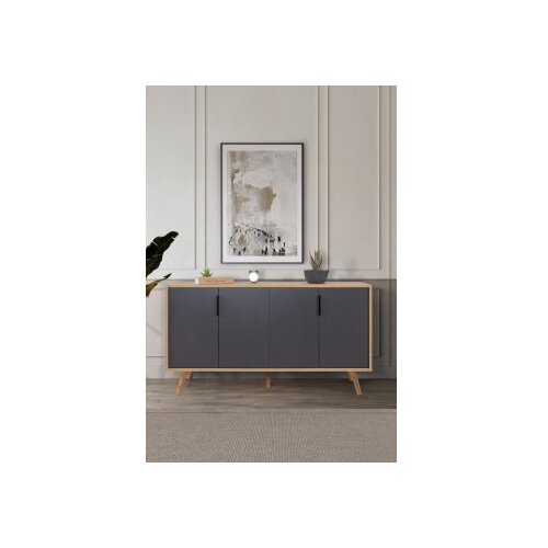 Hanah home komoda s ladicama, antracit Cijene