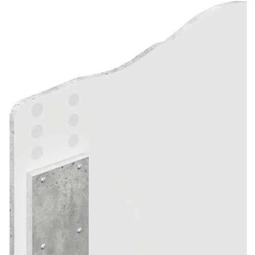  Okvir za krevet Beton 90 x 200 cm Čvrsto borovo drvo Slike