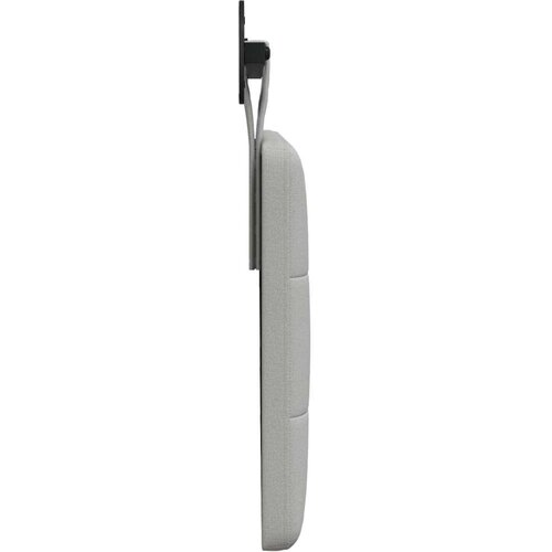  Držeće uzglavlje Zidne tkanina - Siva boja oblaka 100 cm bez LED Slike