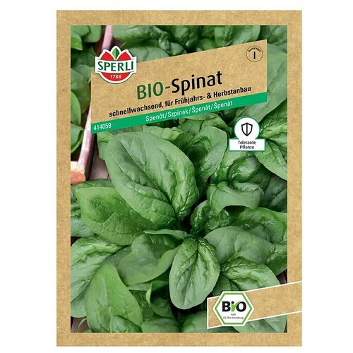 SPERLI Sjeme povrća &amp;Scaron;pinat (Vrijeme sjetve: Ožujak, Berba: Svibanj) Slike