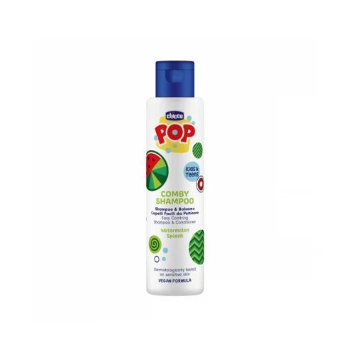 Chicco &amp;scaron;ampon i regenerator Pop, 2u1, jagoda, 250ml Slike