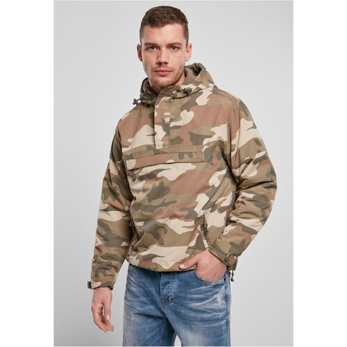 Brandit Fleece Pull Over Windbreaker Light Forest Cene