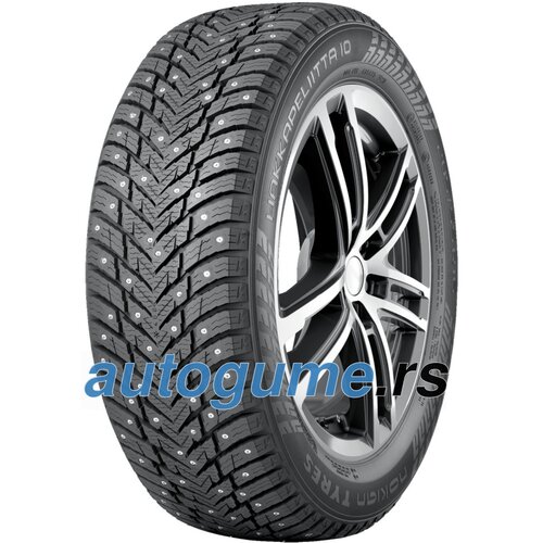 Nokian Hakkapeliitta 10 ( 255/50 R19 107T XL Aramid Sidewalls, SUV, stavljenji spike-ovi DOT2022 ) zimska auto guma Slike