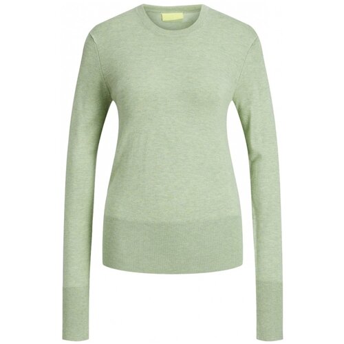 JJXX Puloverji Noos Knit Lara L/S - Smoke Green Zelena Slike