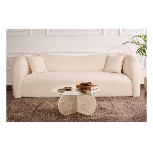 Hanah home Sto za kafu Aeris Travertine Transparent Cene
