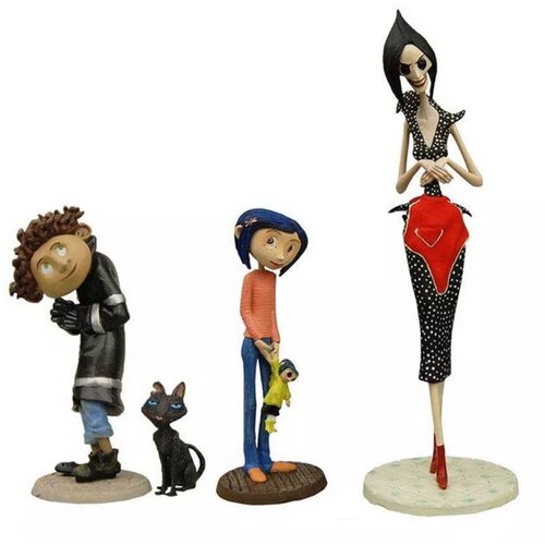Neca Coraline PVC Figures 4-Pack Best Of (3-14 cm) figura Slike