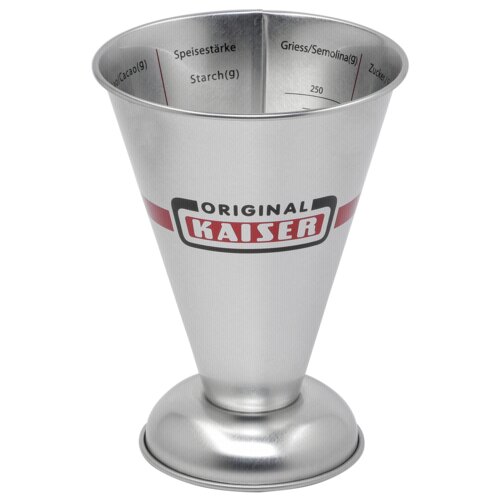 Kaiser Patisserie measuring cup funnel-shaped, integrated scale Slike