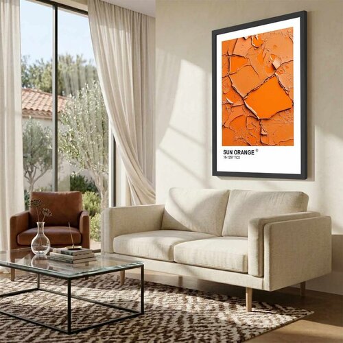 WALLXPERT SC11838_3545 Multicolor Decorative Framed MDF Painting Cene