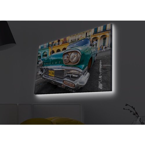 Opviq slika na platnu sa LED osvetljenjem 45x70cm Cene