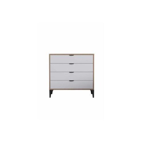 Hanah home Komoda s ladicama Arden 4, 90 x 88 x 40 cm, Bijela Slike