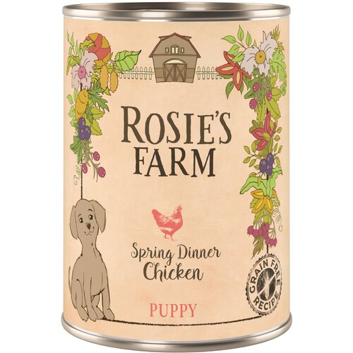 Rosie&amp;#039;s Farm Puppy 6 x 400 g - Pi&amp;scaron;čanec Slike