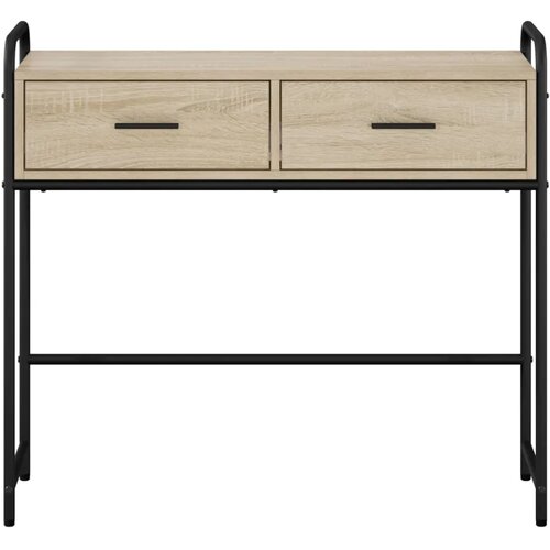  Konzolna stolica Hrast sonoma 90 x 33 x 80 5 cm - Hrast sonoma Slike