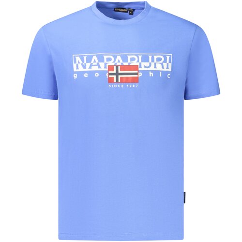 Napapijri SHORT SLEEVE T-SHIRT MEN BLUE Slike