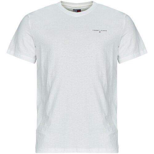 Tommy Jeans muška majica kratkih rukava od regenerativnog pamuka bijela Cene