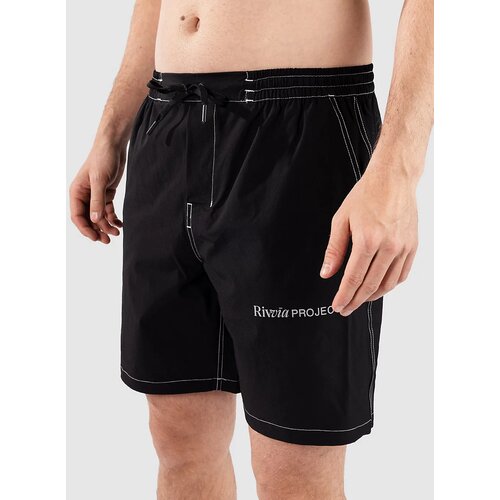 Rivvia Projects Contrast Daily Ride Boardshorts black white Cene