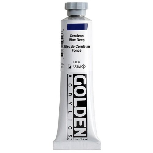  GOLDEN Heavi Bodi Akrilna boja 59 ml | 1051 cerulean dark blue Slike