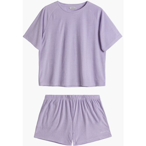 Atlantic Women's Solid Color Pajamas - Purple Slike