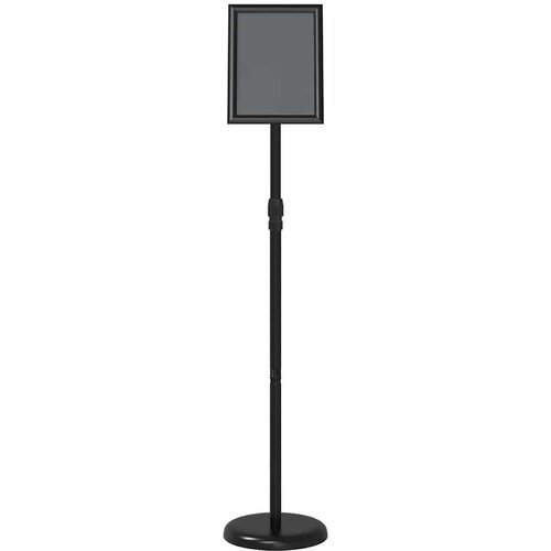  Stalci za sajmove Crna 25 x 25 x 125 cm Aluminij Slike