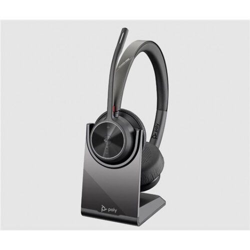 HP Poly Voyager 4320 Headset + BT700 dongle + Charging Stand Cene