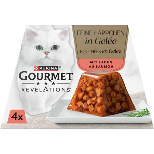 Ekonomično pakiranje Gourmet Revelations Fine Cuts 8 x 57 g - Losos Cijene