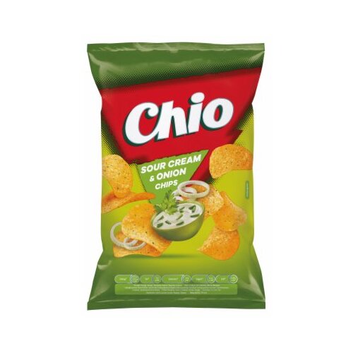 Chio čips sour cream&amp;amp;onion 80G Slike