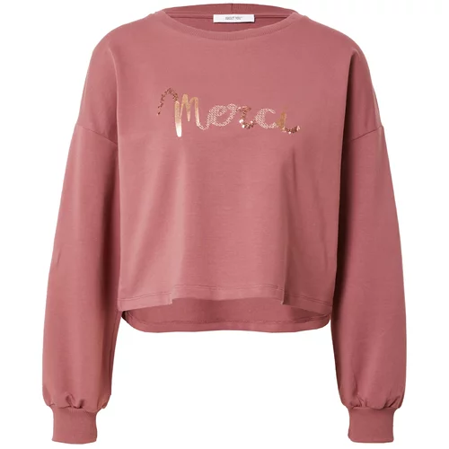 About you Sweater majica 'Melanie' zlatna / rosé