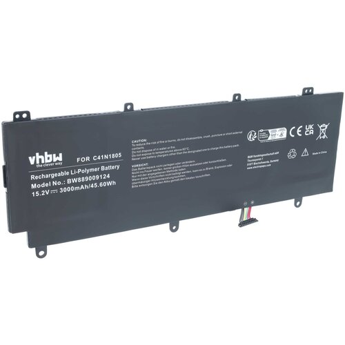 VHBW Baterija za Asus ROG Zephyrus S GX531GM / GX531GS / GX531GX, C41N1805, 3000 mAh Slike