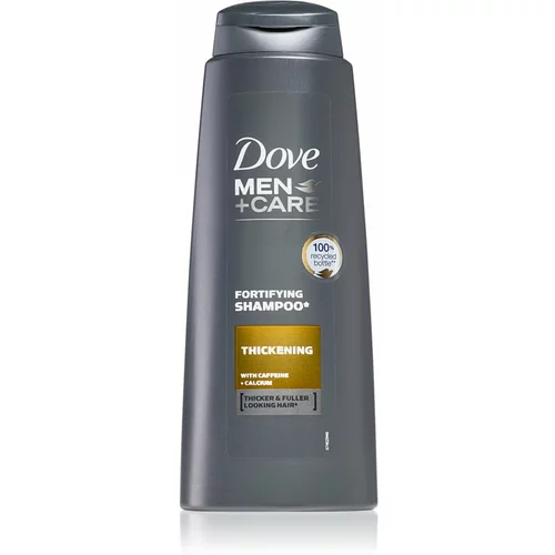 Dove men + care thickening šampon za krepitev redkih las 400 ml za moške